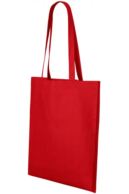 Bawełniana torba na zakupy, czerwony