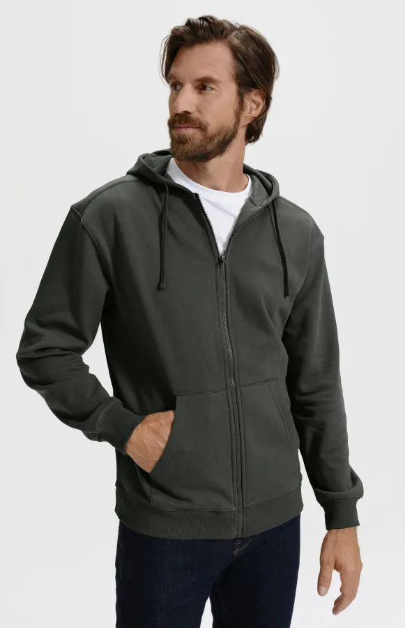 Bluza męska z kapturem, ciemny łupek Bluza męska z kapturem, ciemny łupek