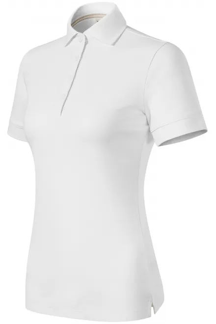 Damska koszulka polo z bawełny organicznej, biały