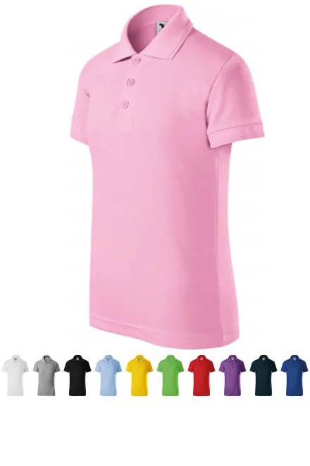 Koszulka polo dla dzieci, różowy