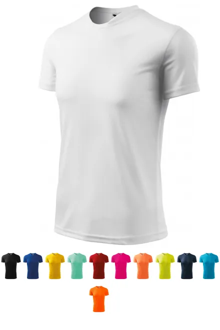 Koszulka sportowa dla dzieci, biały