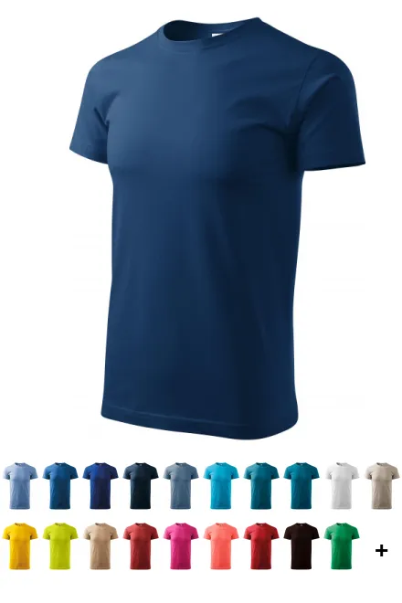Koszulka unisex o wyższej gramaturze, midnight blue