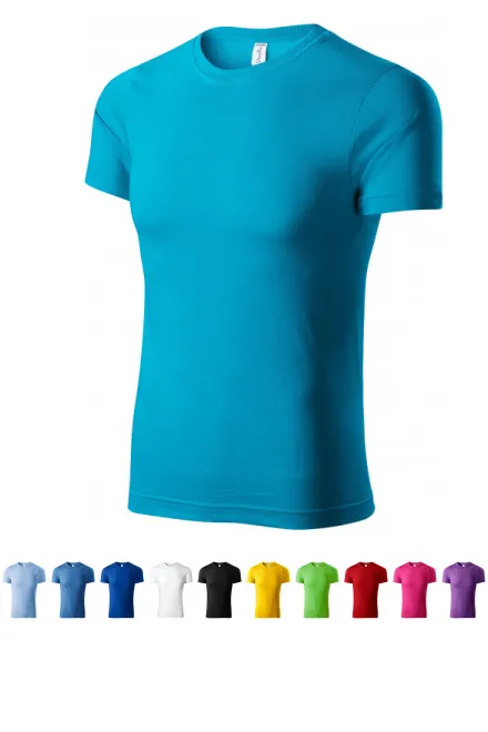 Lekka koszulka dziecięca, turkus