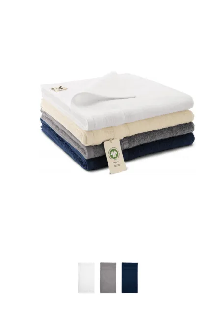 Ręcznik z bawełny organicznej, migdałowy