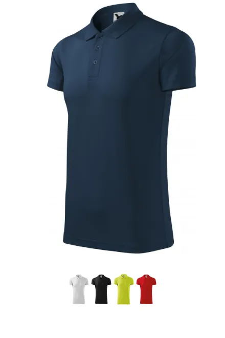 Sportowa koszulka polo, ciemny niebieski