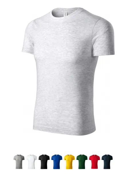 T-shirt o wyższej gramaturze, jasnoszary marmur