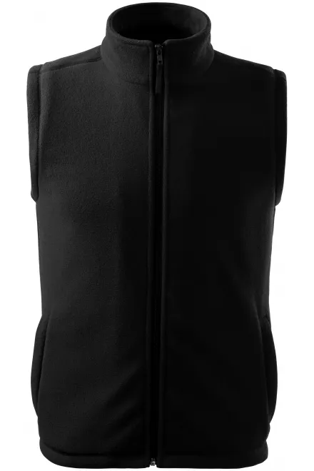 Klasyczna kamizelka polarowa - czarny, XS