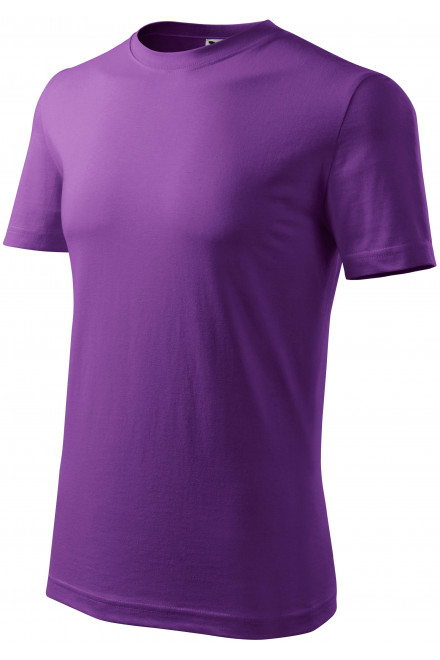 Klasyczna koszulka męska, purpurowy