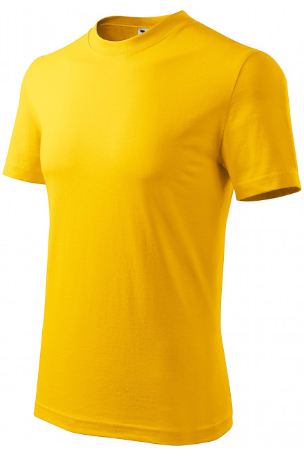 Klasyczna koszulka, żółty