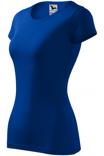 Koszulka damska slim-fit, królewski niebieski, koszulki do nadruku