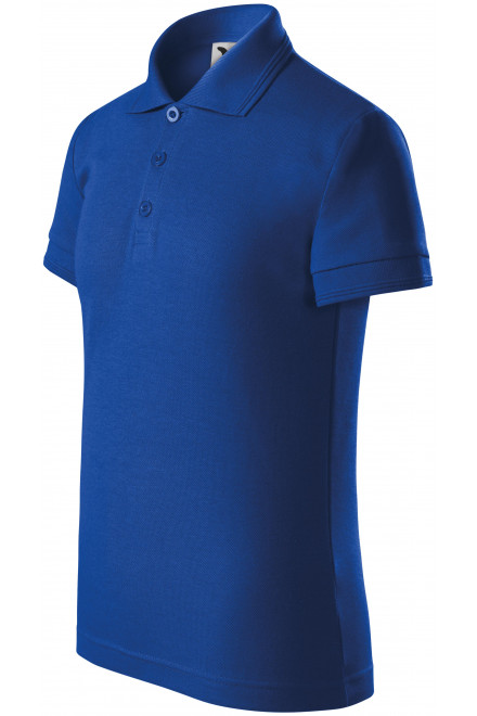 Koszulka polo dla dzieci, królewski niebieski, koszulki polo