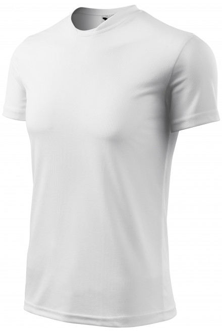 Koszulka sportowa dla dzieci, biały, koszulki dziecięce