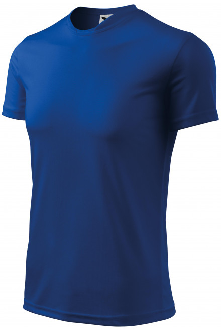 Koszulka sportowa dla dzieci, królewski niebieski, krótkie koszulki