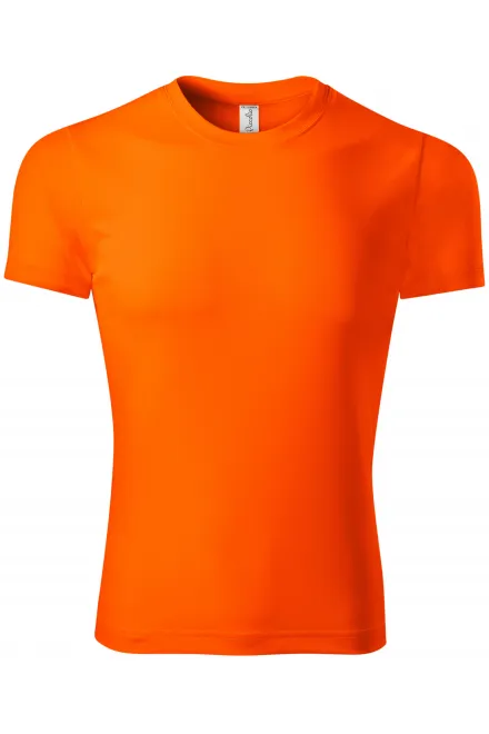 Koszulka sportowa unisex - neonowy pomarańczowy, XS
