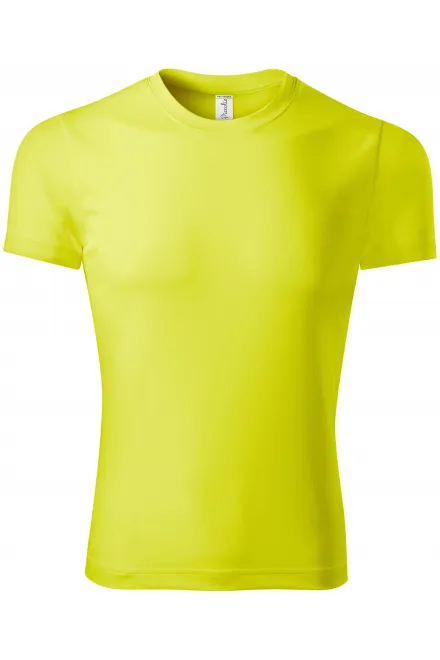 Koszulka sportowa unisex - neonowy żółty, XS