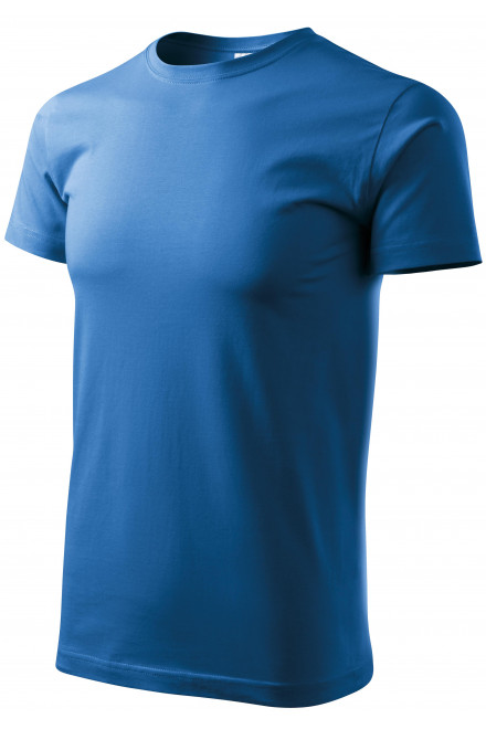 Koszulka unisex o wyższej gramaturze, jasny niebieski
