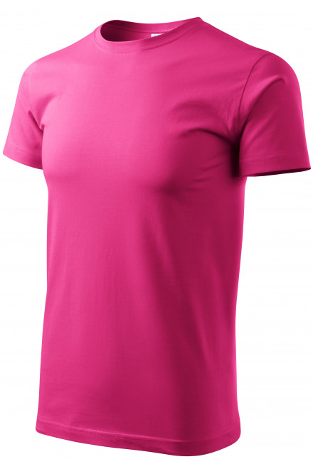 Koszulka unisex o wyższej gramaturze, purpurowy