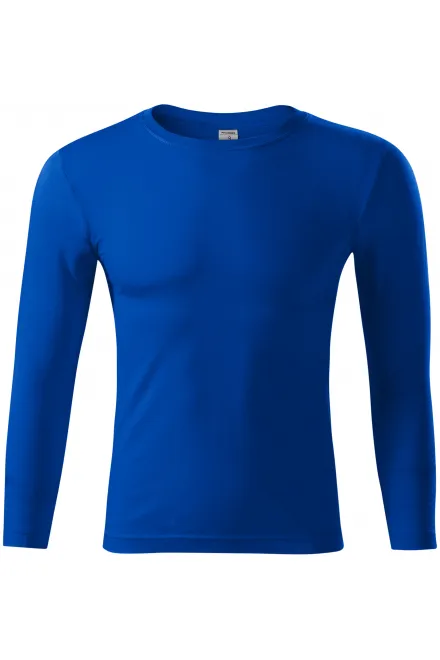 Lekka koszulka z długim rękawem - królewski niebieski, M