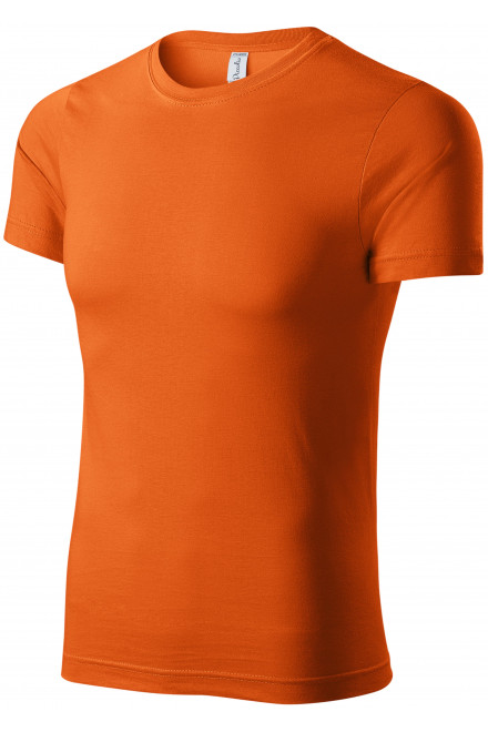 Lekka koszulka z krótkim rękawem, pomarańczowy, koszulki bez nadruku