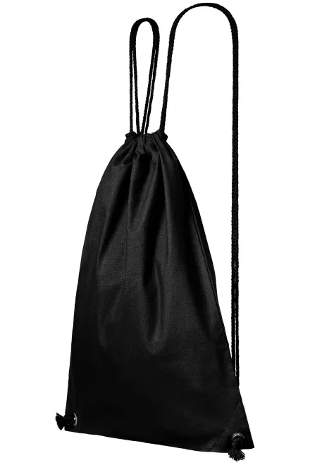 Lekki bawełniany plecak, czarny