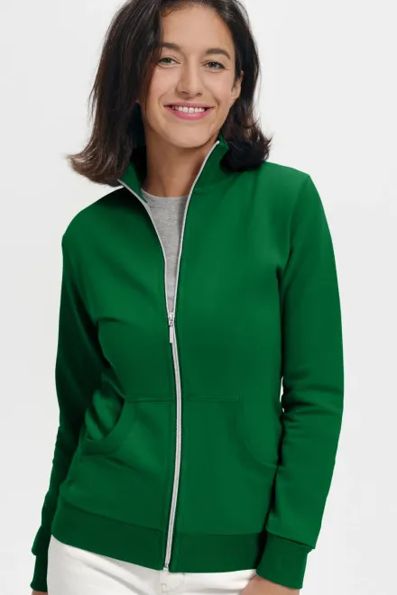 Bluza damska bez kaptura, zielona trawa