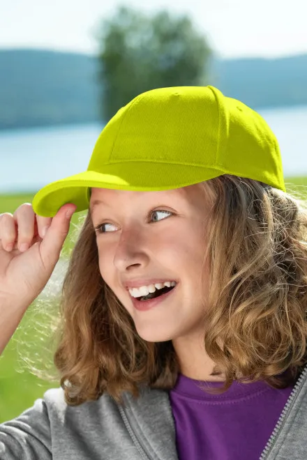 Czapka dla dzieci, limonkowy