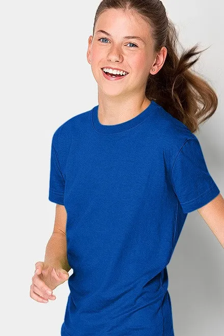 Lekka koszulka dziecięca, królewski niebieski