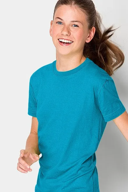 Lekka koszulka dziecięca, turkus