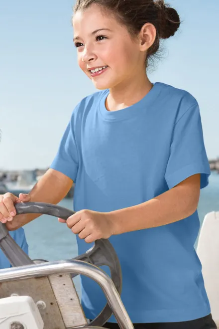 Lekka koszulka dziecięca, niebieskie niebo