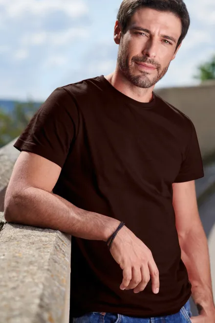 Prosta koszulka męska, Kawa