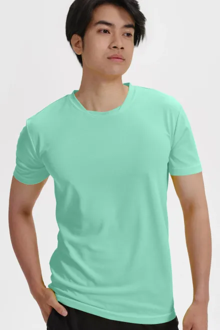 T-shirt z asymetrycznym dekoltem, mennica