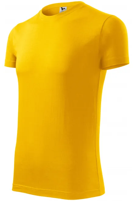 Modna koszulka męska, żółty