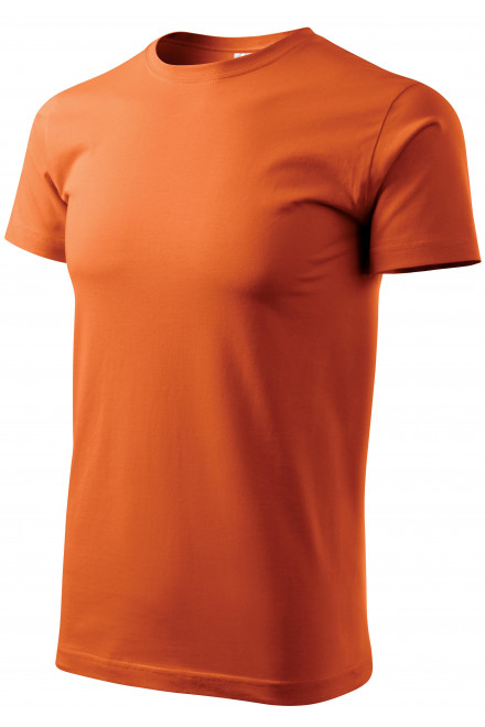 Prosta koszulka męska, pomarańczowy, pomarańczowe koszulki