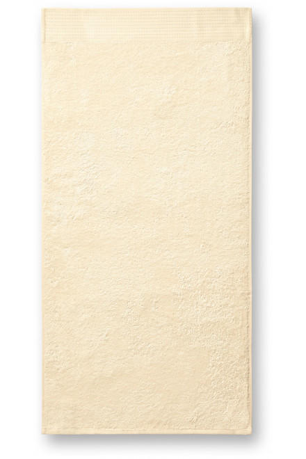 Ręcznik bambusowy, 50x100cm, migdałowy