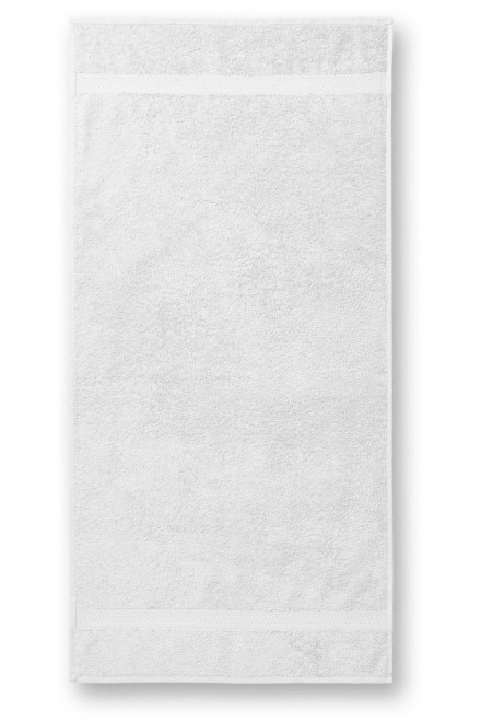 Ręcznik bawełniany o dużej gramaturze, 50x100cm, biały, ręczniki