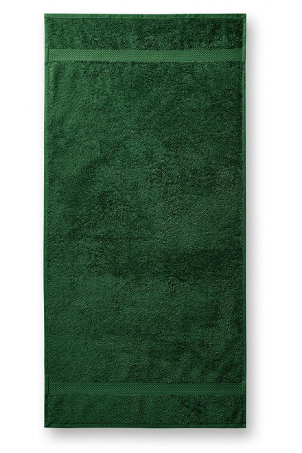 Ręcznik bawełniany o dużej gramaturze, 50x100cm, butelkowa zieleń, ręczniki