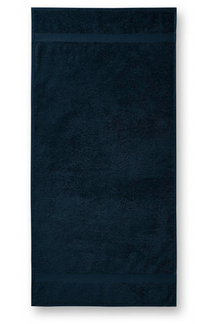 Ręcznik bawełniany o dużej gramaturze, 50x100cm, ciemny niebieski