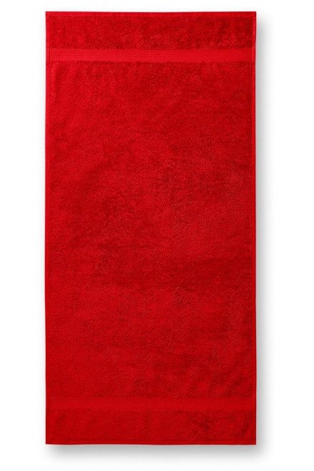 Ręcznik bawełniany o dużej gramaturze, 50x100cm, czerwony, ręczniki