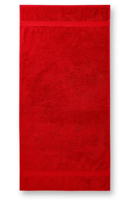 Ręcznik bawełniany o dużej gramaturze 70x140cm, czerwony