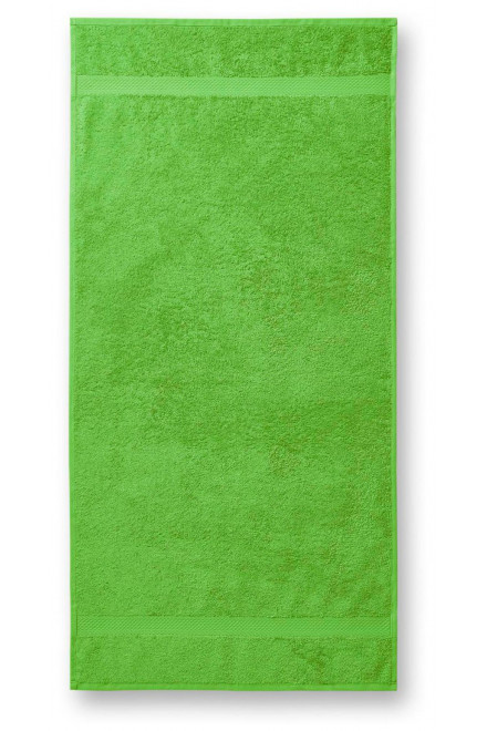 Ręcznik bawełniany o dużej gramaturze 70x140cm, zielone jabłko