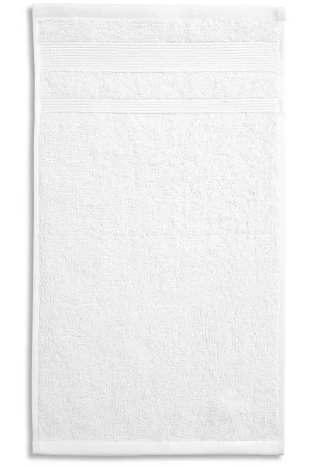 Ręcznik z bawełny organicznej, biały