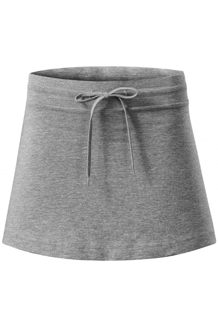 Spódnica damska - ciemnoszary marmur, M