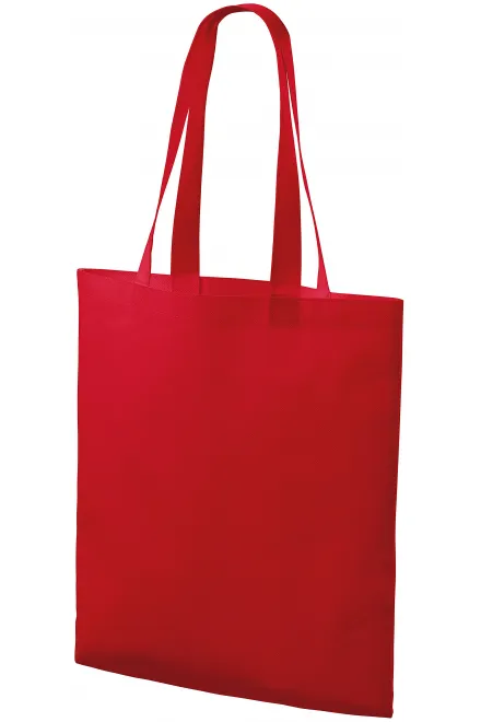 średniej wielkości torba na zakupy shopping, czerwony