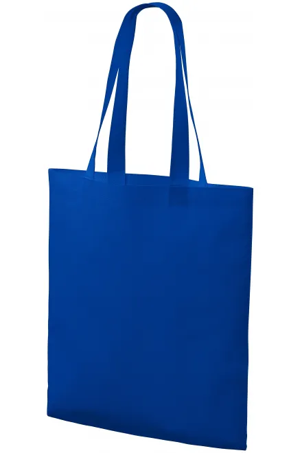 średniej wielkości torba na zakupy shopping, królewski niebieski