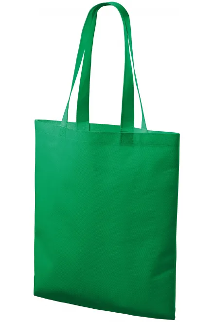 średniej wielkości torba na zakupy shopping, zielona trawa