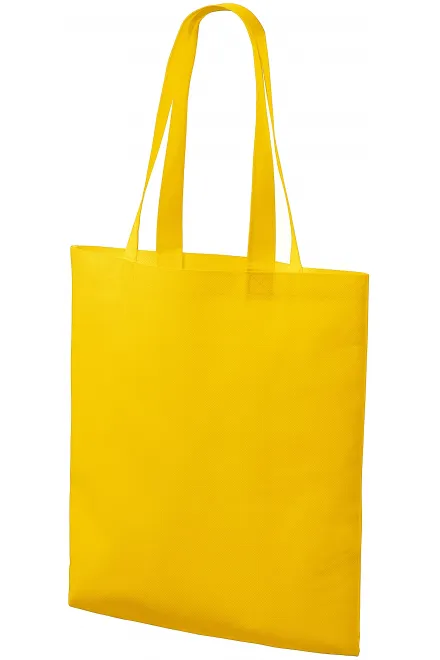średniej wielkości torba na zakupy shopping, żółty