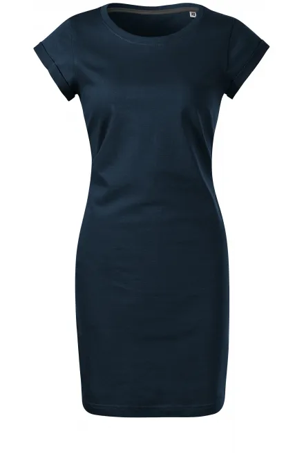 Sukienki damskie na co dzień - ciemny niebieski, M