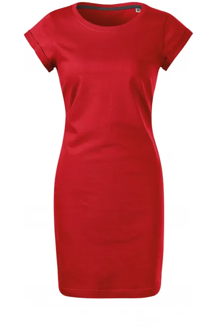 Sukienki damskie na co dzień - czerwony, M