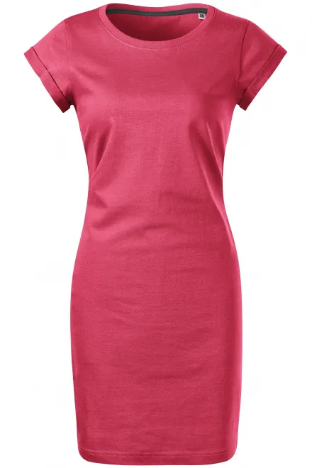 Sukienki damskie na co dzień - purpurowy, M
