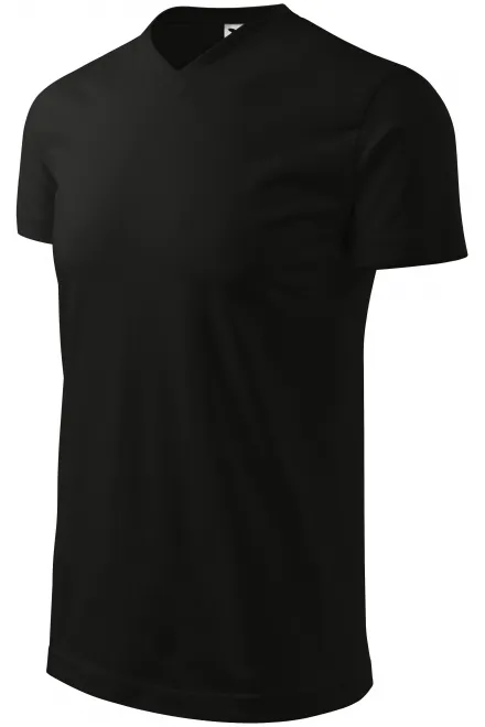 T-shirt o dużej gramaturze z krótkim rękawem, czarny